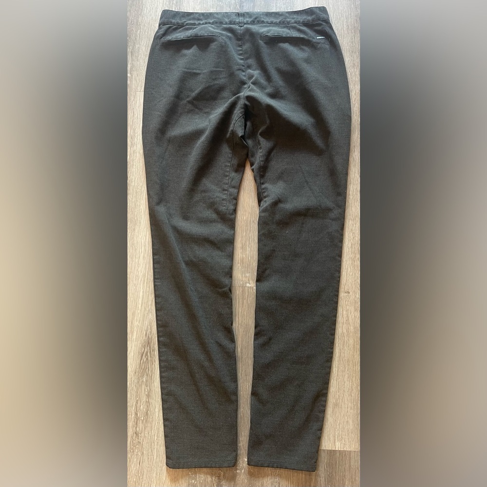 Pacsun Los Angeles Grey Dress Pants Y2K Skinny 32x34 Low Rise Women’s - Picture 7 of 8